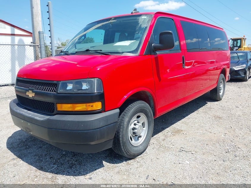 2021 CHEVROLET EXPRESS PASSENGER auction photo 2