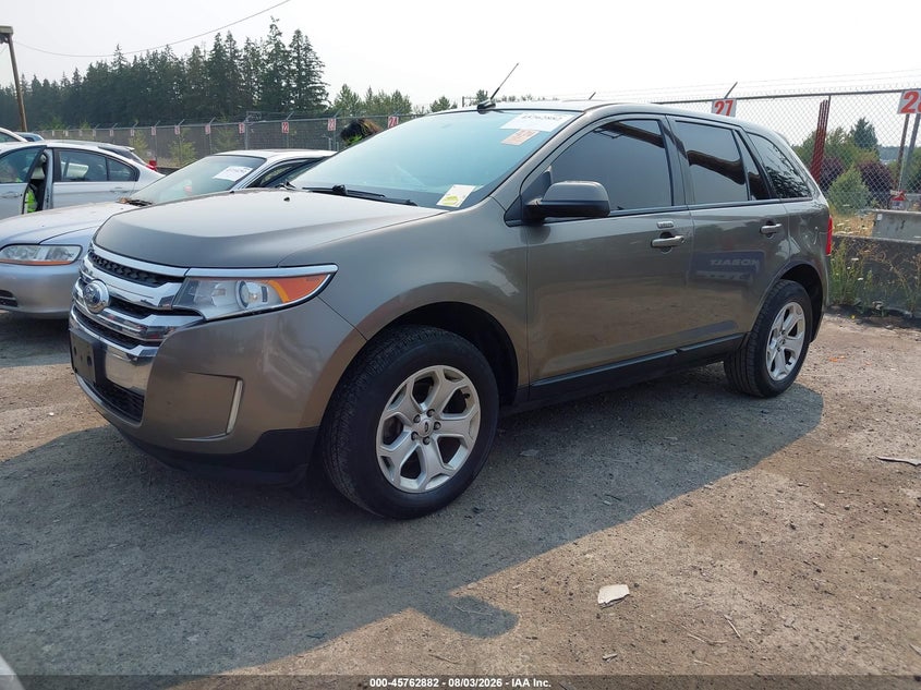 Vin: 2fmdk3jc1dbc78928, lot: 46261631, ford edge sel 20132