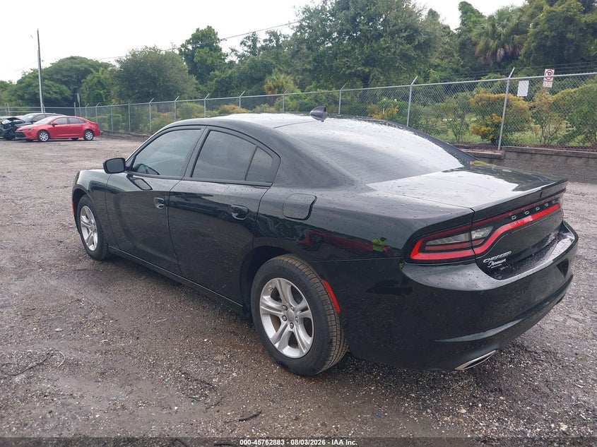 Vin: 2c3cdxbgxph700252, lot: 46261632, dodge charger sxt 20233