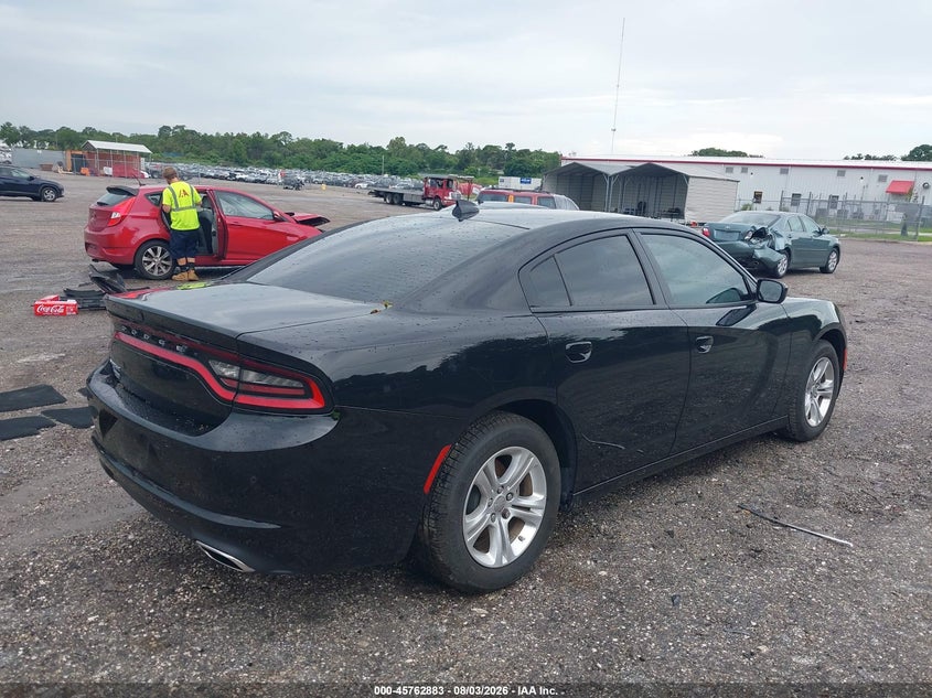Vin: 2c3cdxbgxph700252, lot: 46261632, dodge charger sxt 20234