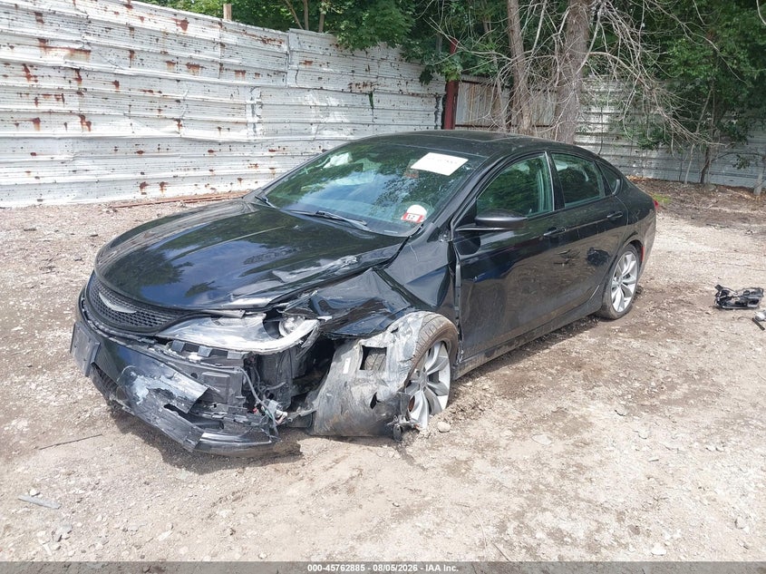 Vin: 1c3cccbbxfn662088, lot: 46261634, chrysler 200 s 20152
