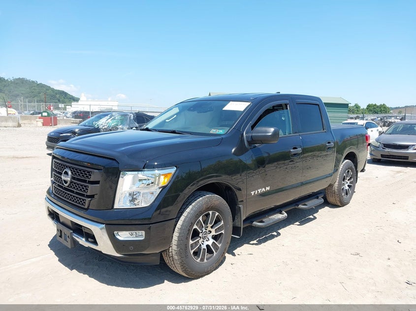 Vin: 1n6aa1ed7pn108211, lot: 46261679, nissan titan sv 4x4 20232