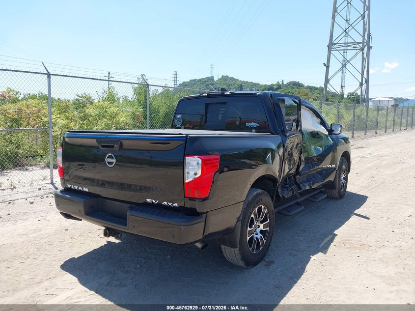 Vin: 1n6aa1ed7pn108211, lot: 46261679, nissan titan sv 4x4 20234