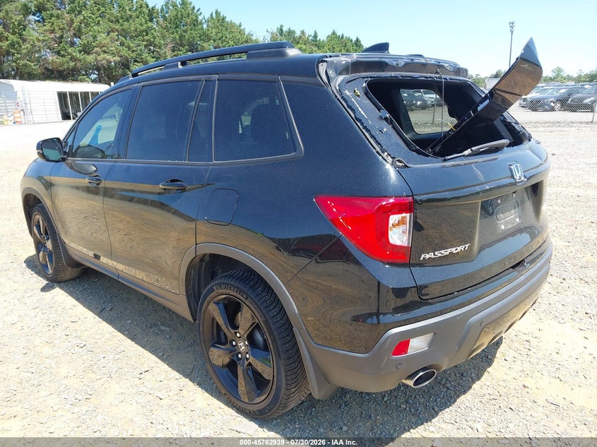 Vin: 5fnyf8h02lb003718, lot: 46261688, honda passport awd elite 20203