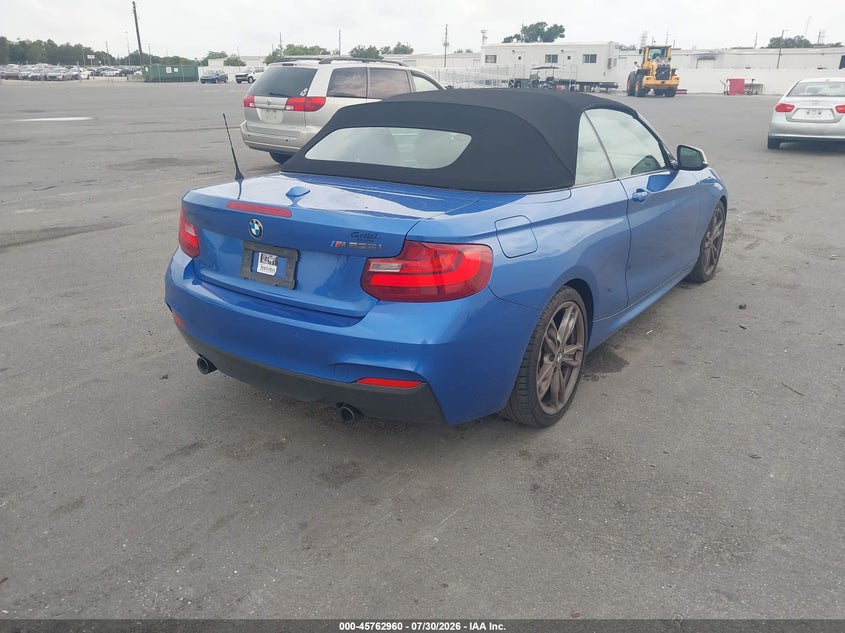 Vin: wba1m1c53gv394593, lot: 46261709, bmw m235i 20164
