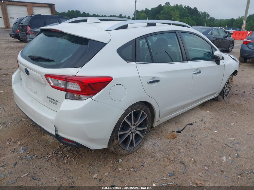 Vin: 4s3gtau68h3725981, lot: 46261727, subaru impreza 2.0i limited 20174