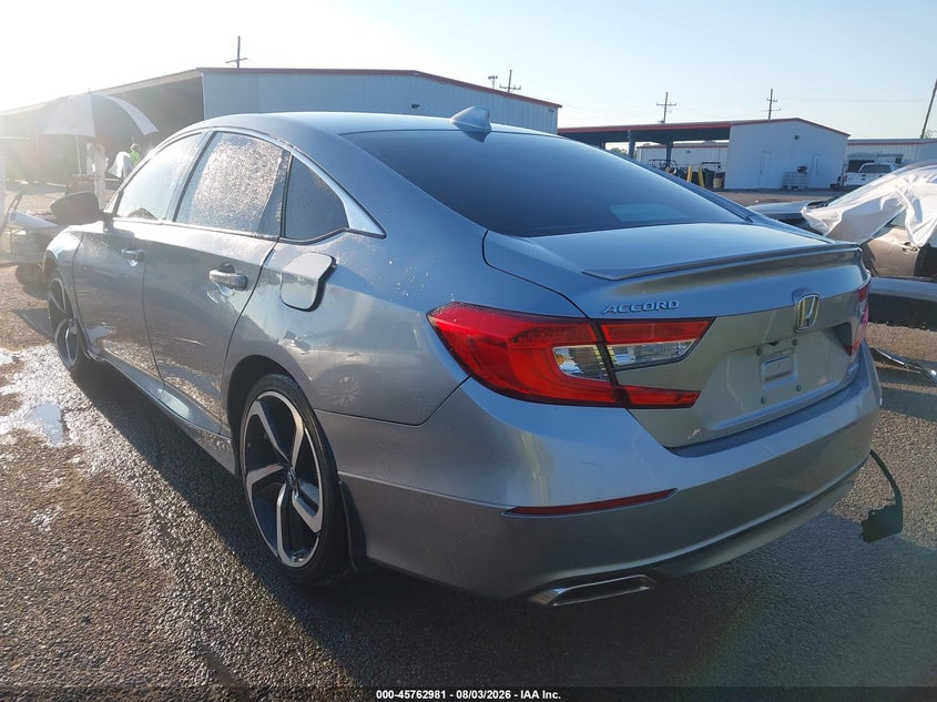 2020 HONDA ACCORD auction photo 3