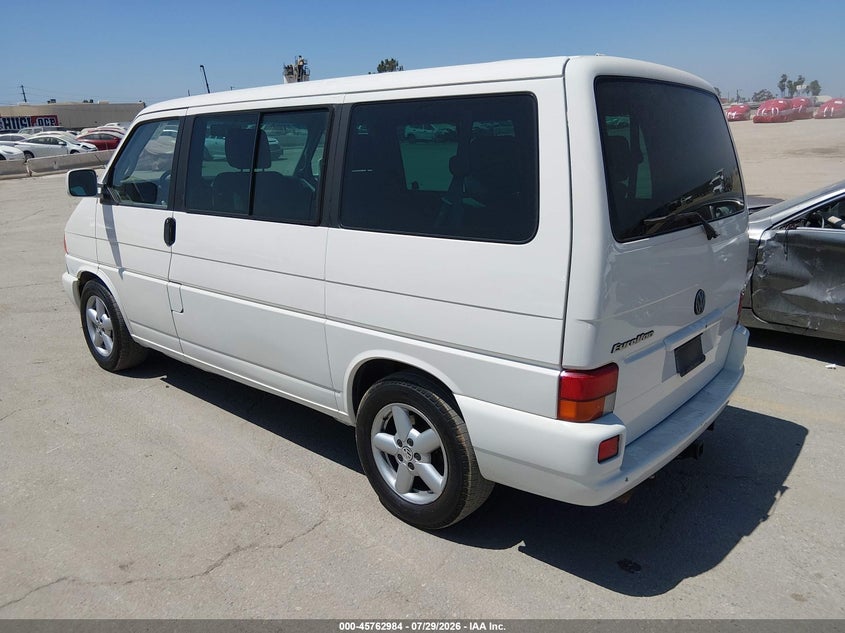 2003 VOLKSWAGEN EUROVAN auction photo 3