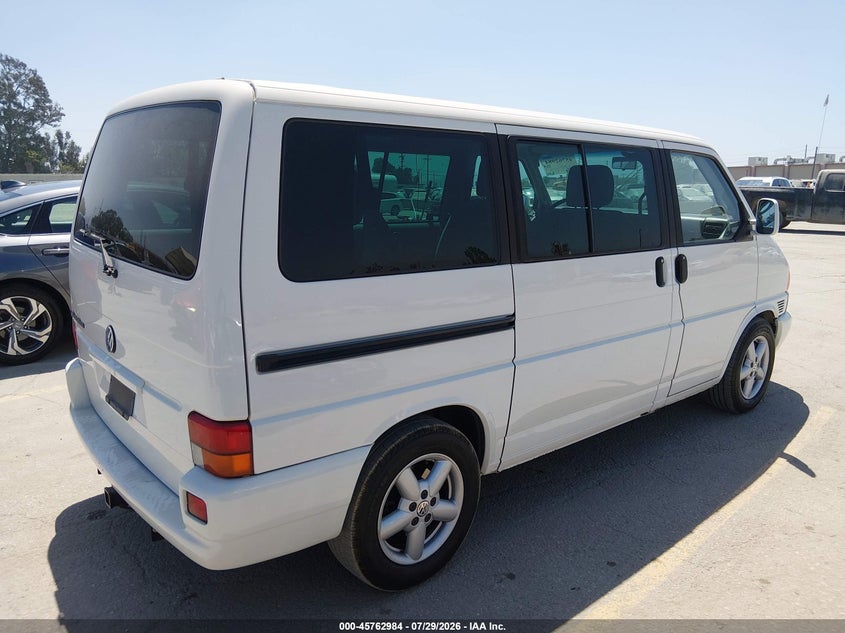 2003 VOLKSWAGEN EUROVAN auction photo 4