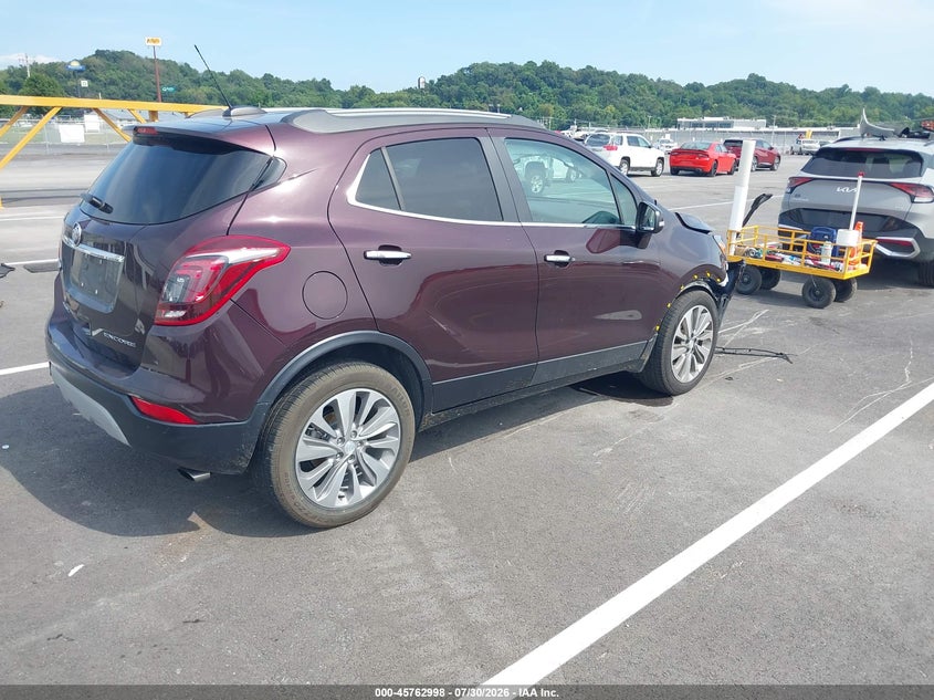Vin: kl4cjasb0jb513215, lot: 46261746, buick encore preferred 20184