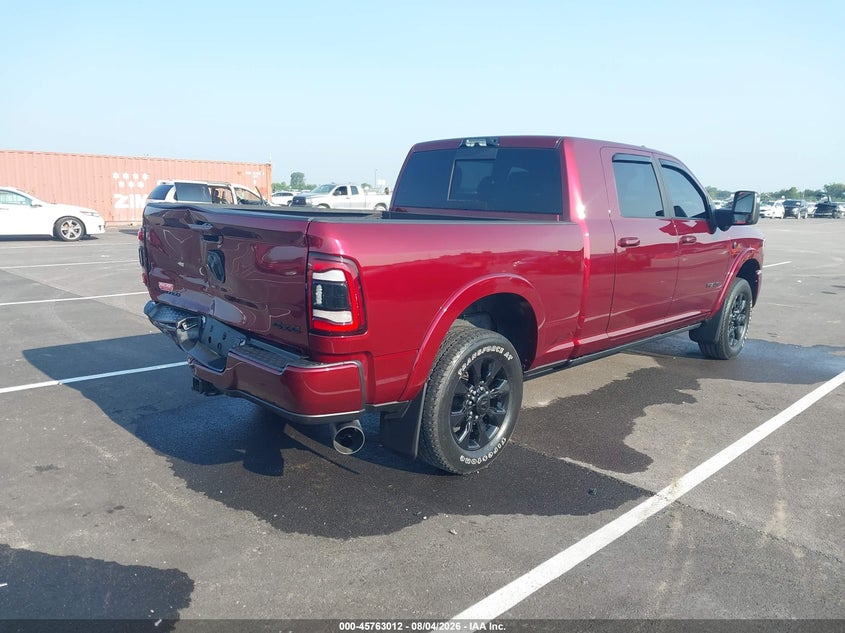 Vin: 3c6ur5tl0pg646825, lot: 46261761, ram 2500 limited  4x4 6'4 box 20234