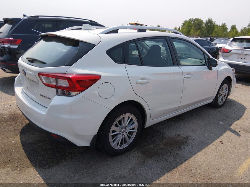Vin: 4s3gtab62j3701216, lot: 46261780, subaru impreza 2.0i premium 20184