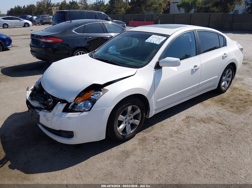 2007 Nissan Altima, Удар спереду, IAAI, VIN 1N4AL21E47N443837 — фото 2