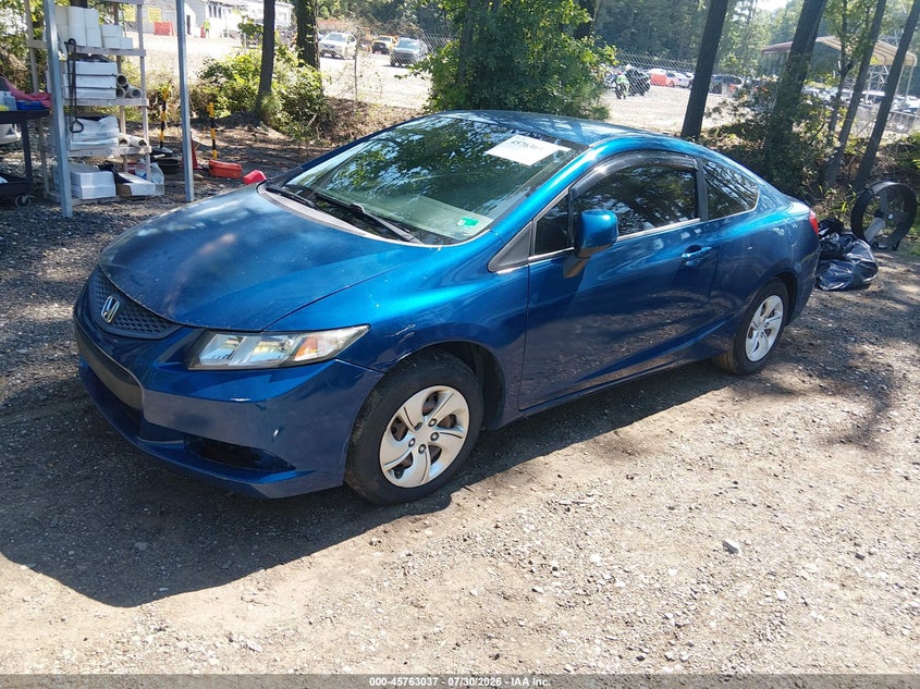Vin: 2hgfg3b50dh507161, lot: 46261786, honda civic lx 20132