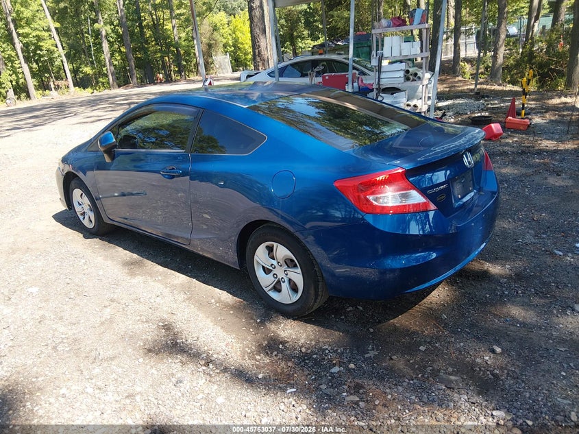 Vin: 2hgfg3b50dh507161, lot: 46261786, honda civic lx 20133
