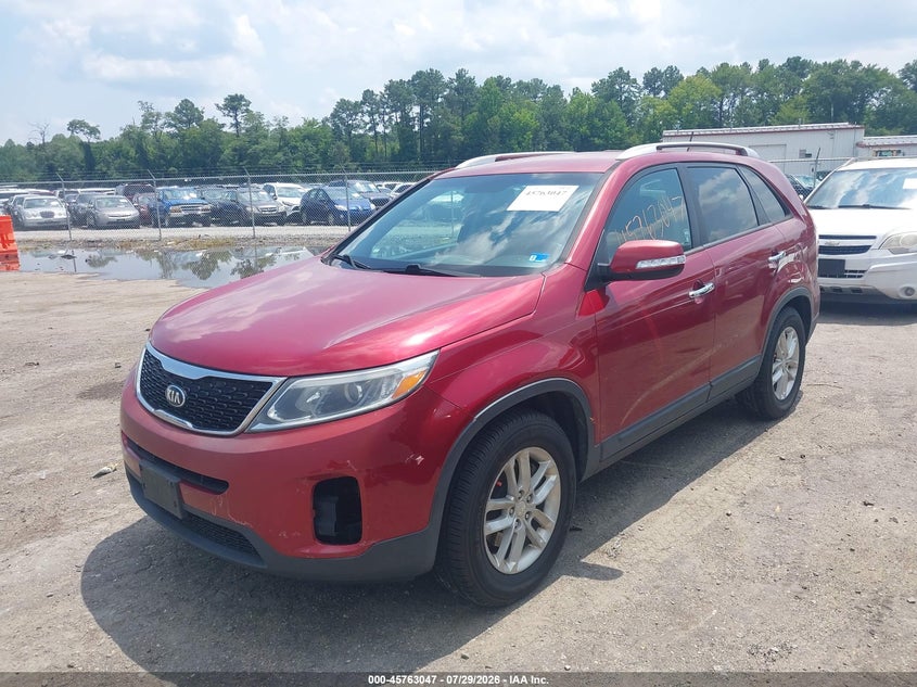 Vin: 5xykt3a67fg662245, lot: 46261796, kia sorento lx 20152