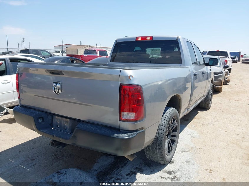 Vin: 1c6rr6fg7ls139501, lot: 46261797, ram 1500 classic tradesman  4x2 6'4 box 20204