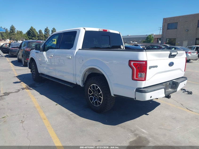 Vin: 1ftew1ep7hkc19277, lot: 46261806, ford f-150 xlt 20173