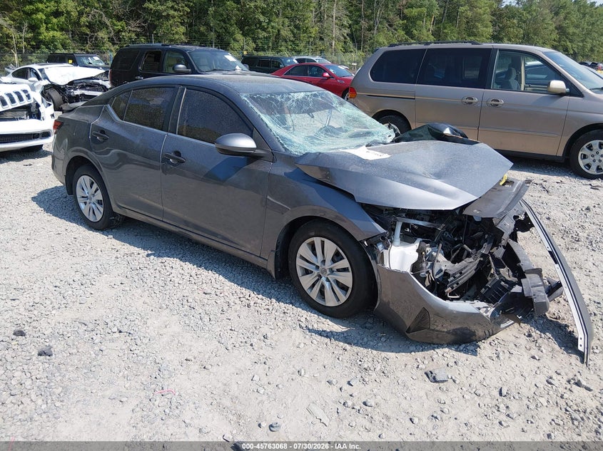 Vin: 3n1ab8bv8ry314538, lot: 46261817, nissan sentra s xtronic cvt 2024 img_1