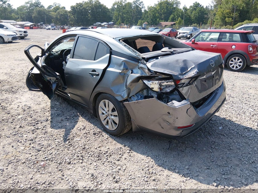Vin: 3n1ab8bv8ry314538, lot: 46261817, nissan sentra s xtronic cvt 20243