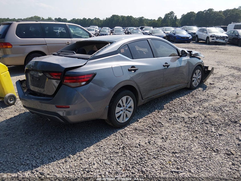 Vin: 3n1ab8bv8ry314538, lot: 46261817, nissan sentra s xtronic cvt 20244