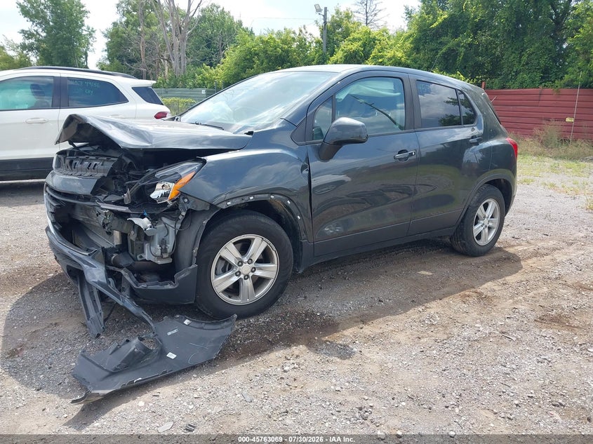 Vin: 3gncjksb9kl318958, lot: 46261818, chevrolet trax ls 20192