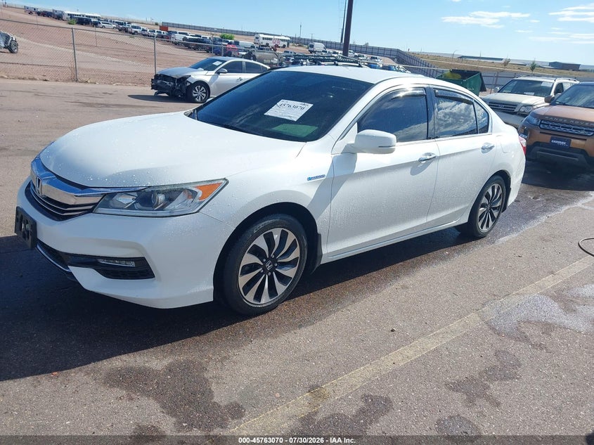 Vin: jhmcr6f32hc016135, lot: 46261819, honda accord hybrid 20172
