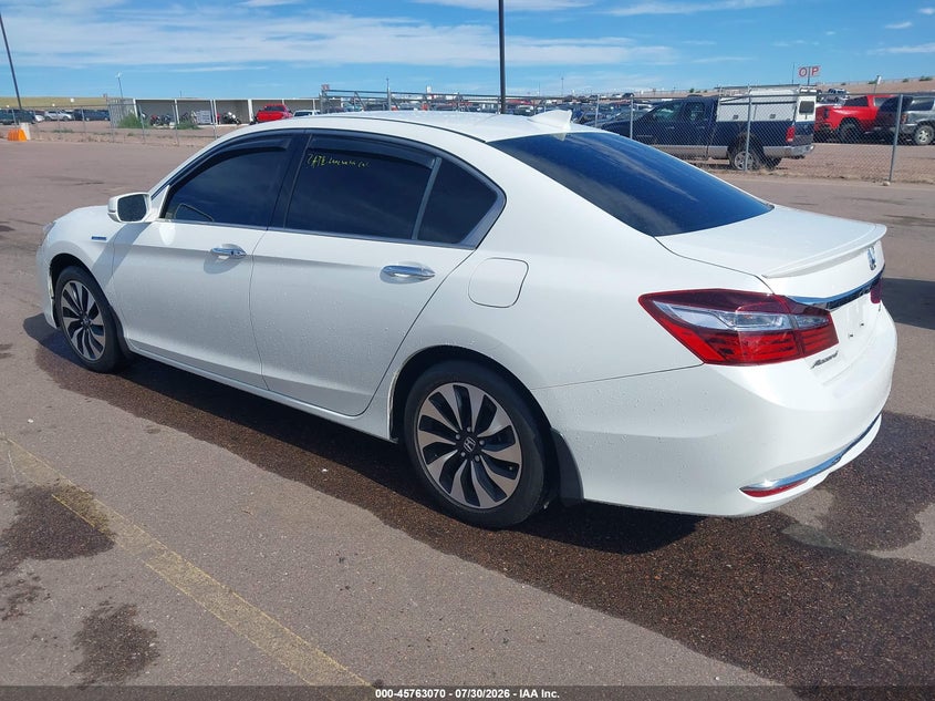 Vin: jhmcr6f32hc016135, lot: 46261819, honda accord hybrid 20173