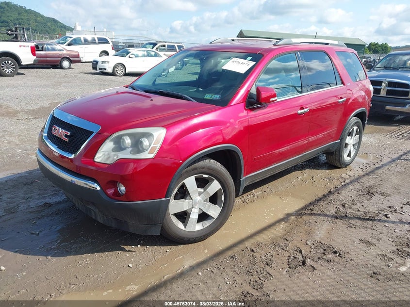 Vin: 1gkkvred4cj332682, lot: 46261823, gmc acadia slt-1 20122
