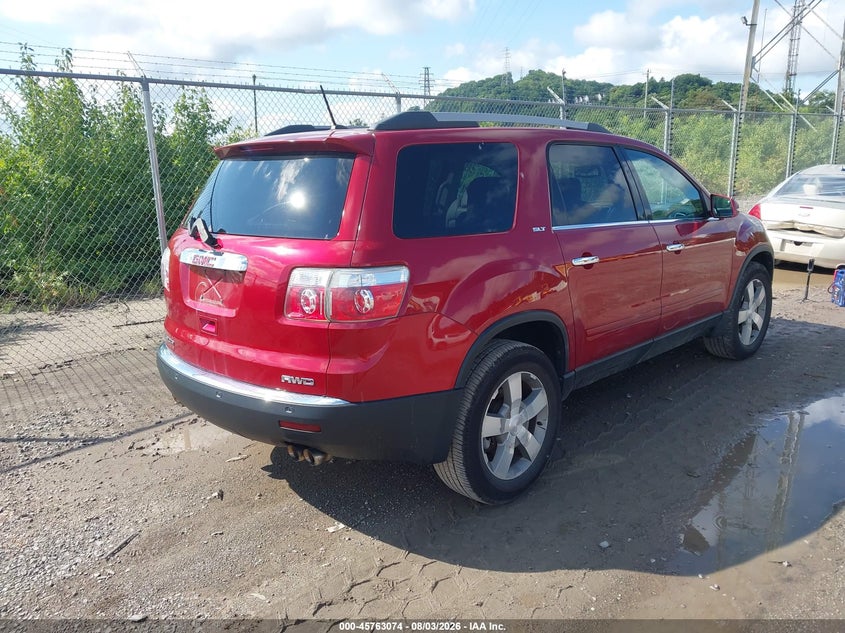 Vin: 1gkkvred4cj332682, lot: 46261823, gmc acadia slt-1 20124