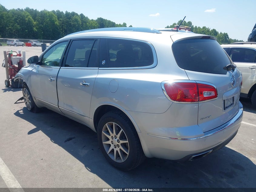 Vin: 5gakrbkd7fj219357, lot: 46261841, buick enclave leather 20153