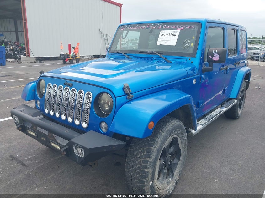 Vin: 1c4hjweg6el123770, lot: 46261849, jeep wrangler unlimited polar edition 20142