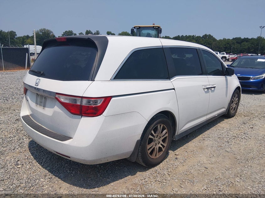 Vin: 5fnrl5h62bb071774, lot: 46261855, honda odyssey ex-l 20114