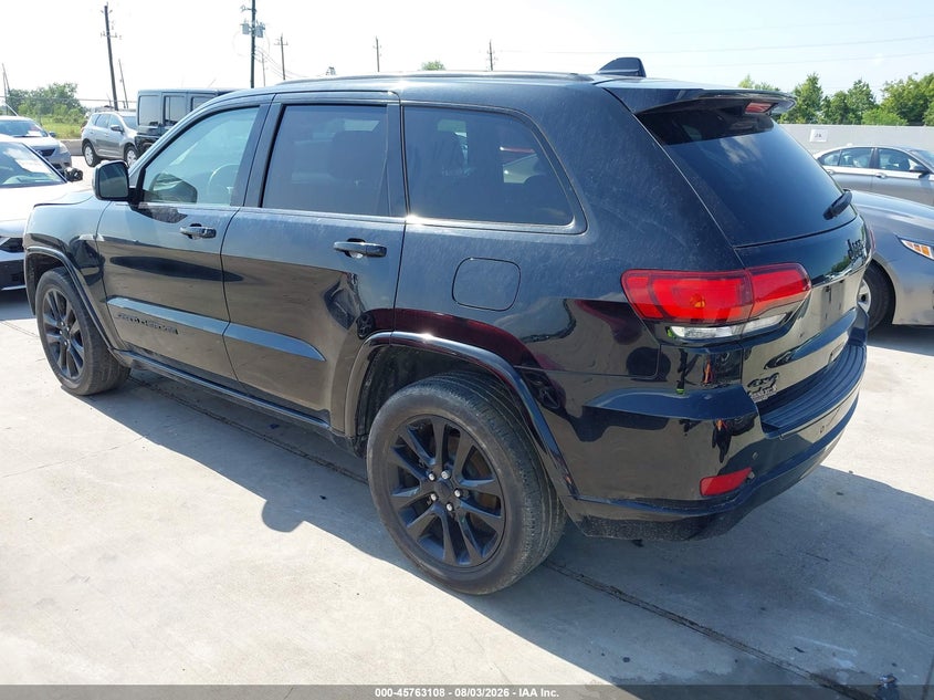 Vin: 1c4rjfag3jc181307, lot: 46261858, jeep grand cherokee altitude 4x4 20183