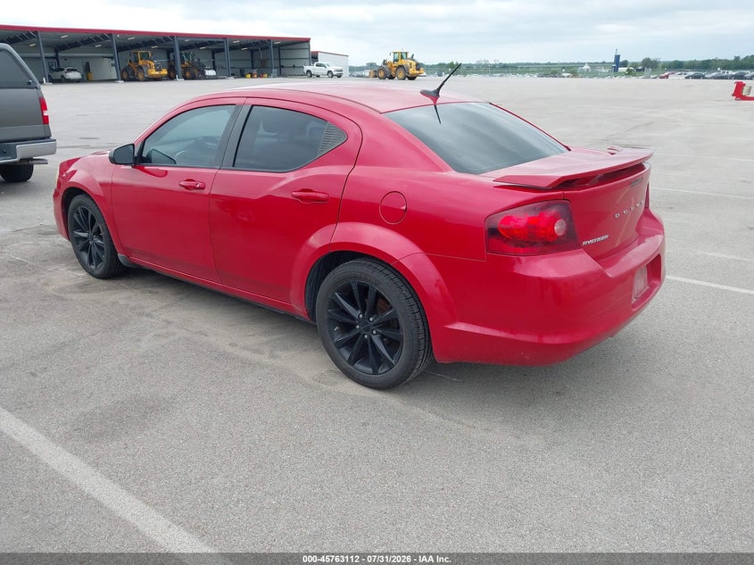 Vin: 1c3cdzab2en160711, lot: 46261861, dodge avenger se 20143