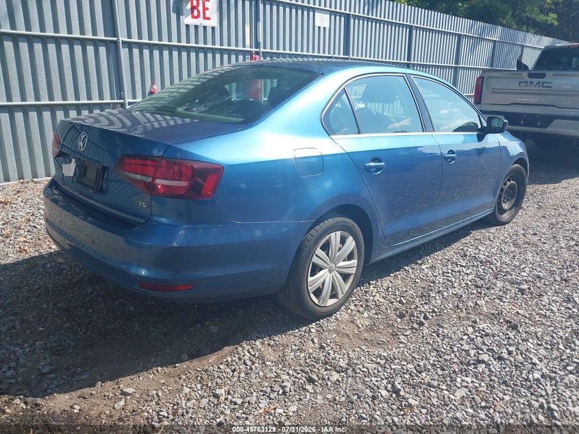 Vin: 3vw2b7aj6hm326362, lot: 46261878, volkswagen jetta 1.4t s 20174