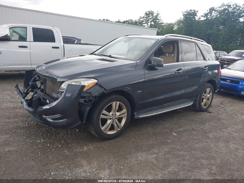 Vin: 4jgda5hb7ca028681, lot: 46261884, mercedes-benz ml 350 4matic 20122