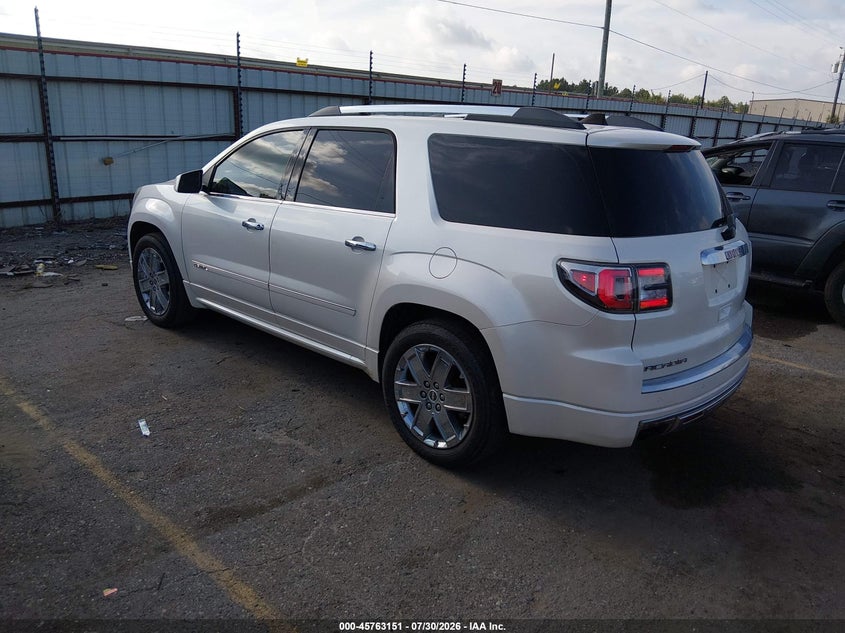 Vin: 1gkkrtkd8ej212408, lot: 46261900, gmc acadia denali 20143