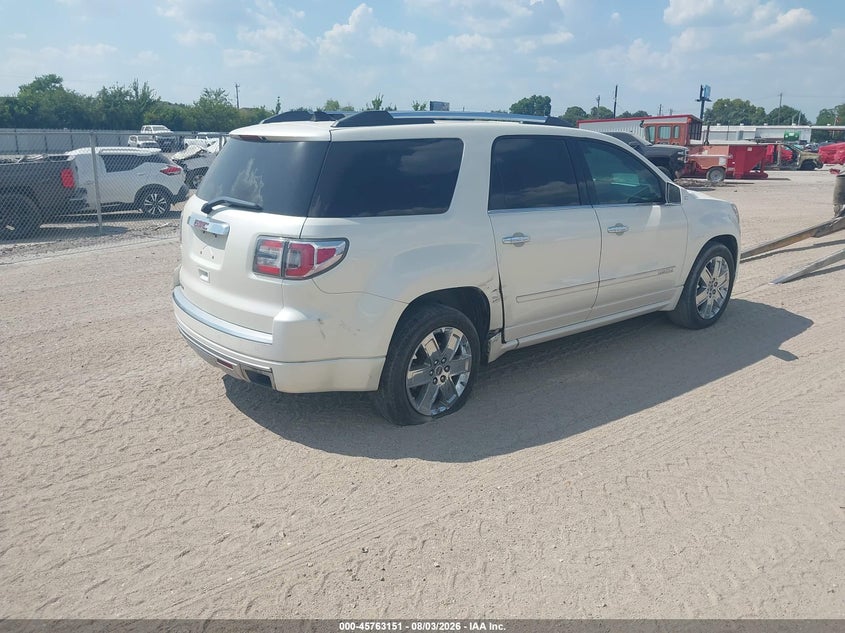 Vin: 1gkkrtkd8ej212408, lot: 46261900, gmc acadia denali 20144
