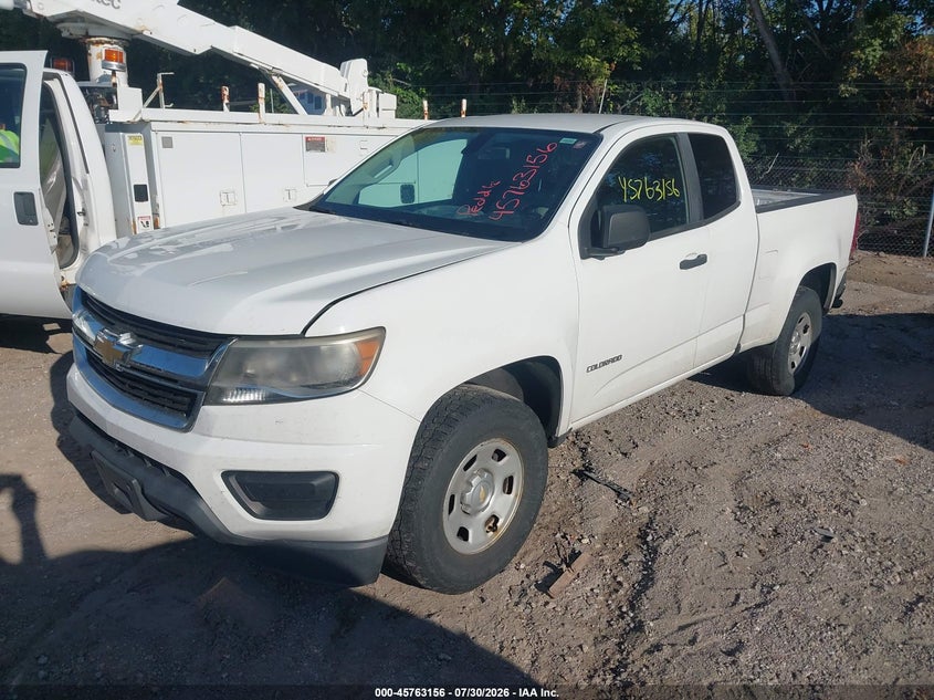 Vin: 1gchsbea2g1263086, lot: 46261905, chevrolet colorado 2wd wt 20162