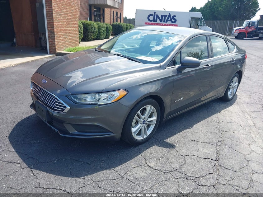 Vin: 3fa6p0uu6jr282087, lot: 46261906, ford fusion hybrid s 20182