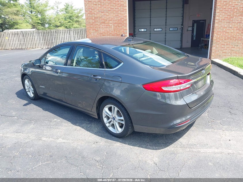 Vin: 3fa6p0uu6jr282087, lot: 46261906, ford fusion hybrid s 20183