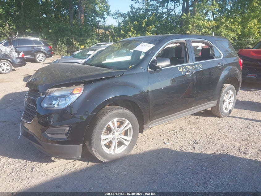 Vin: 2gnalbek9h1542528, lot: 46261907, chevrolet equinox ls 20172