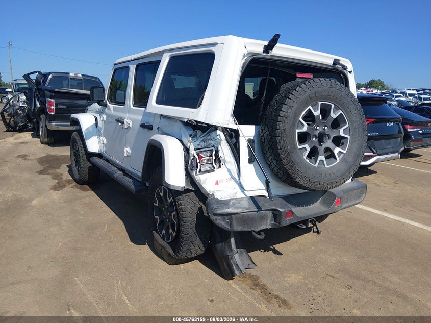 Vin: 1c4pjxen7rw158211, lot: 46261908, jeep wrangler 4-door sahara 4x4 20243
