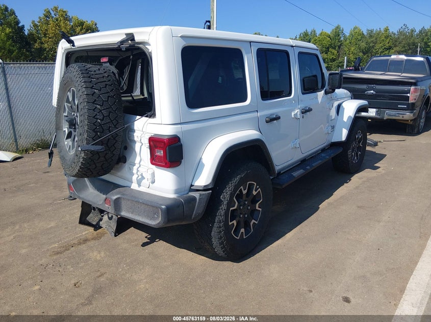 Vin: 1c4pjxen7rw158211, lot: 46261908, jeep wrangler 4-door sahara 4x4 20244