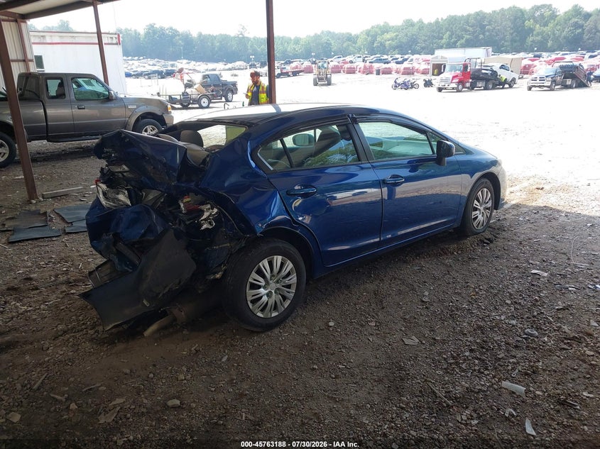 Vin: 19xfb2f56ee008346, lot: 46261937, honda civic lx 20144