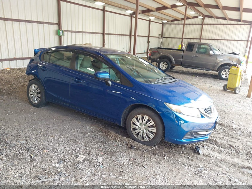 2014 HONDA CIVIC auction photo 1