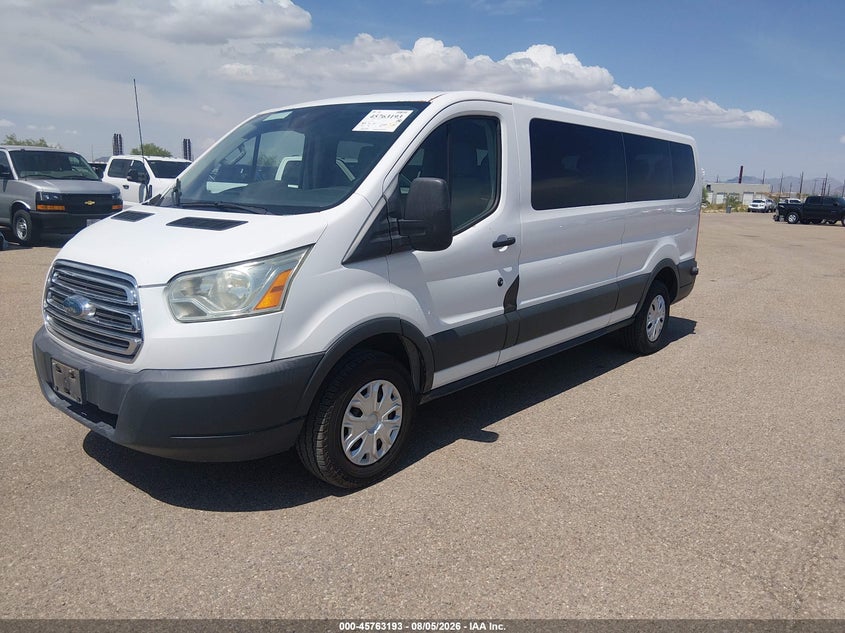 2015 FORD TRANSIT WAGON 3.7L V-6 DOHC, VVT, 275HP