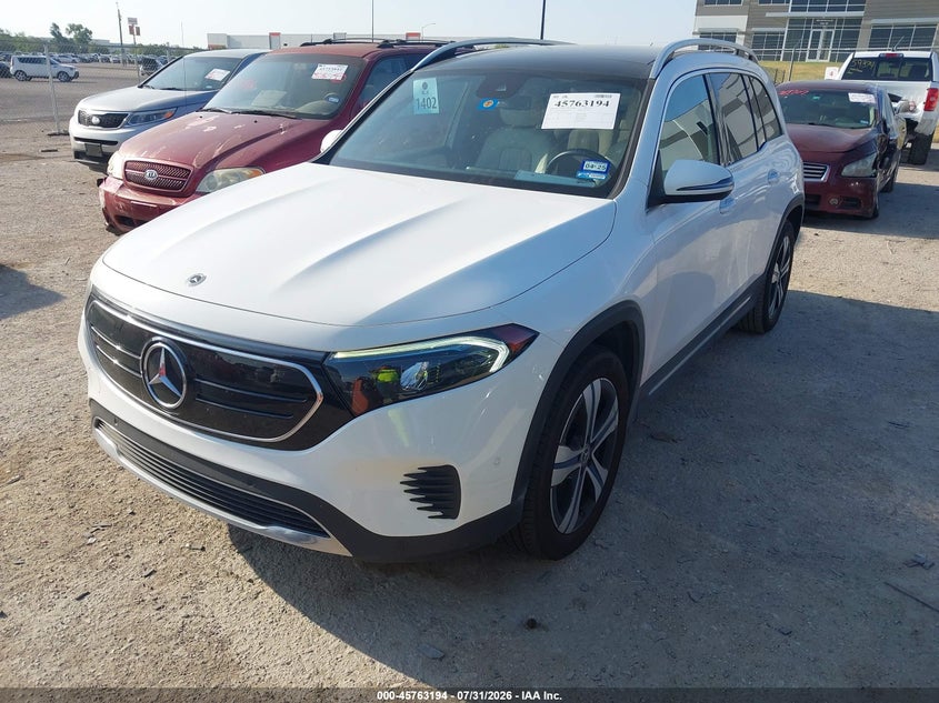 Vin: w1n9m0cb0pn033837, lot: 46261943, mercedes-benz eqb 250 suv 20232