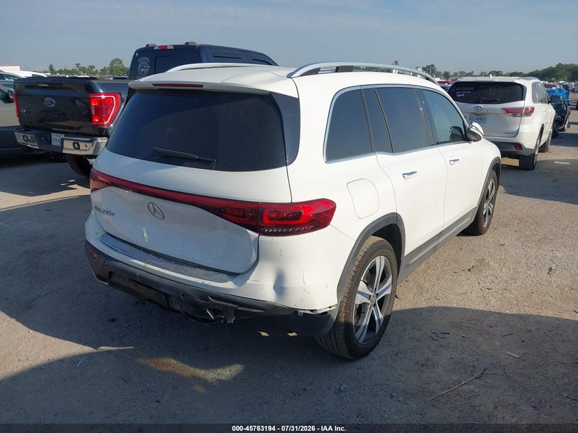 Vin: w1n9m0cb0pn033837, lot: 46261943, mercedes-benz eqb 250 suv 20234